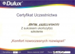 certyfikatduluxkrzeczkowskirafal2007
